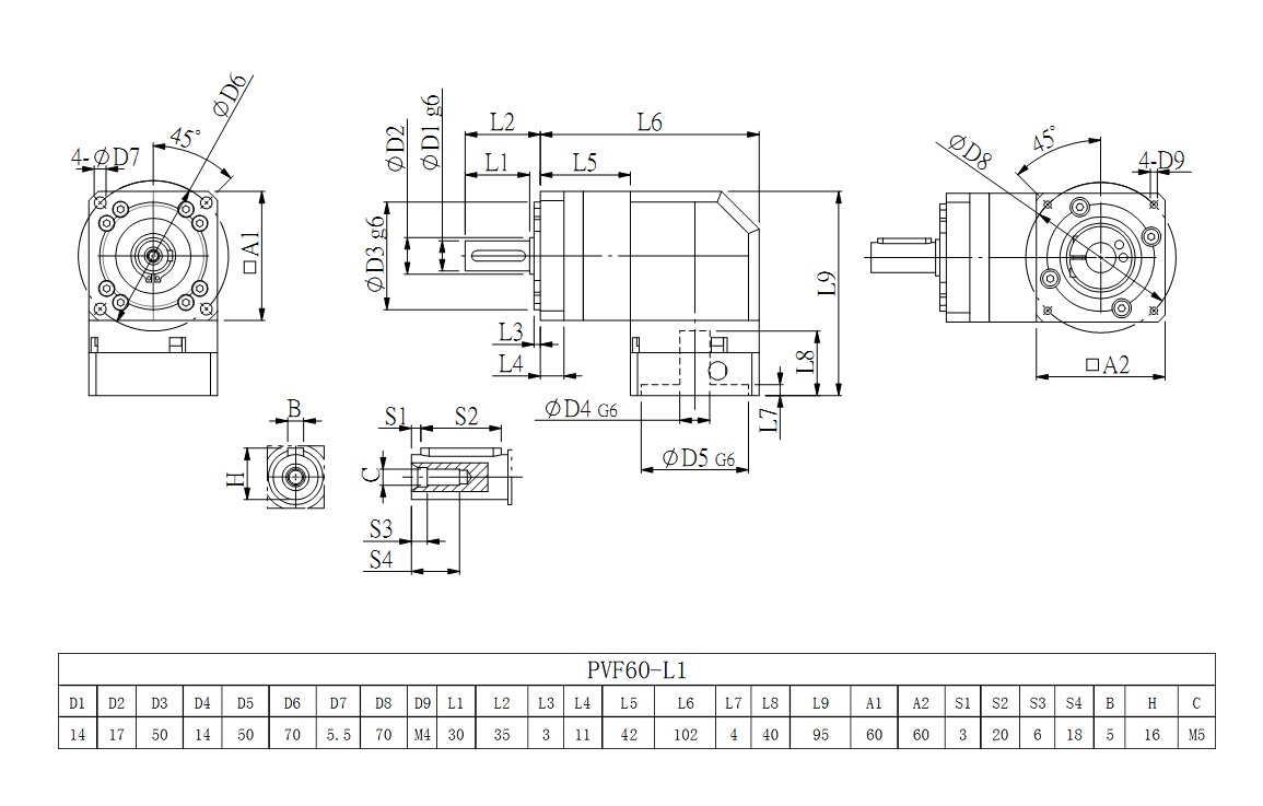 PVF60_L1系列图纸 PVF60_L1系列图纸
