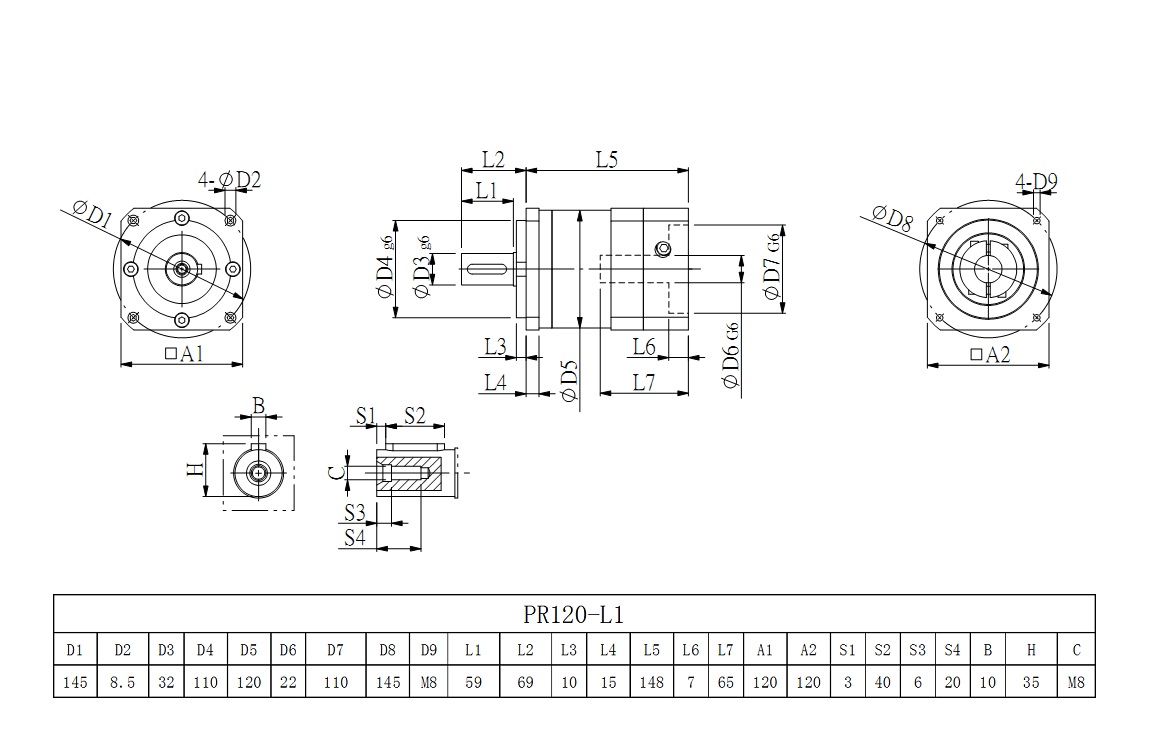 PR120_L1赢咖7选型图纸